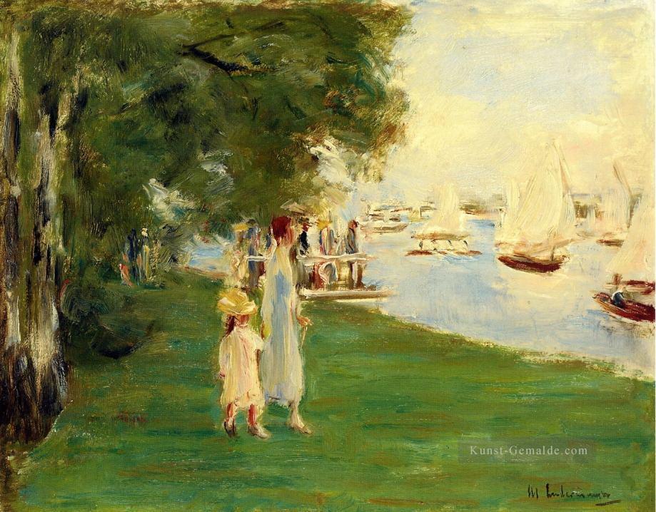 Das Yachtrennen 1924 Max Liebermann Deutscher Impressionismus Ölgemälde